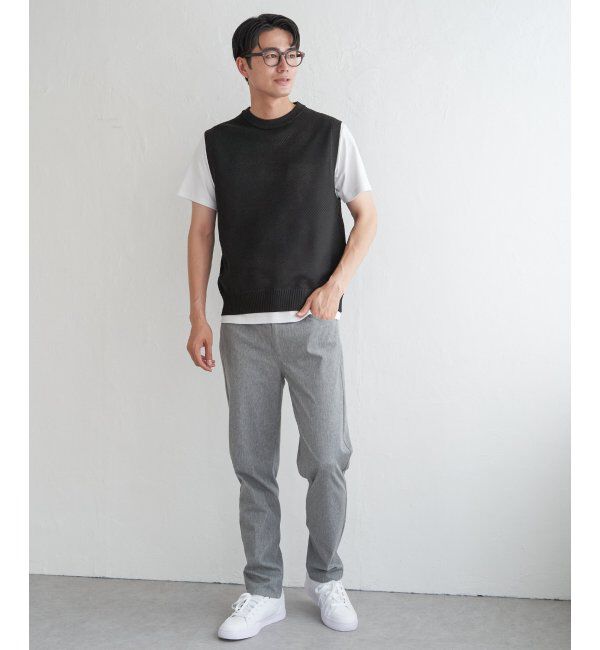 ikka「GOKU楽ニットカルゼベスト」|ニット・セーター|