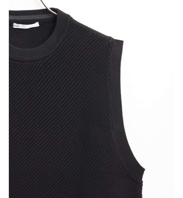 ikka「GOKU楽ニットカルゼベスト」|ニット・セーター|