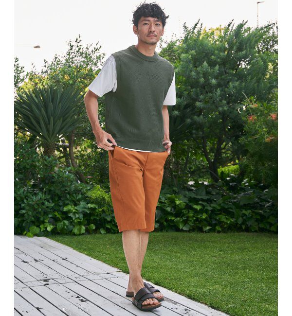 ikka「GOKU楽ニットカルゼベスト」|ニット・セーター|