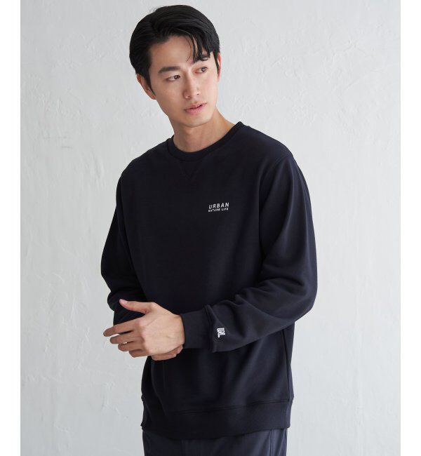 ikka「URBAN NATURE LIFE アーバンネイチャーライフ スウェットプルオーバー」|パーカー|
