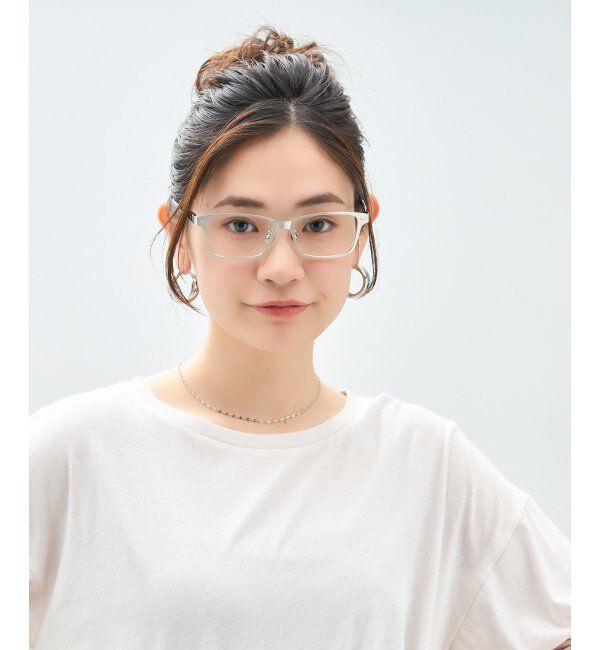  「ウェリントン型 メガネ | メタル｜伊達メガネ 度付きメガネ｜ユニセックス 黒｜CLASSIC  レンズ交換券付」|メガネ|