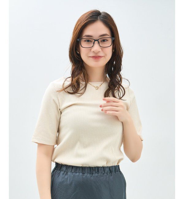  「ウェリントン型 メガネ | メタル｜伊達メガネ 度付きメガネ｜ユニセックス 黒｜CLASSIC  レンズ交換券付」|メガネ|