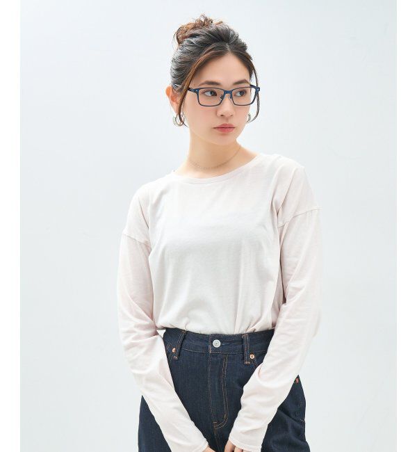  「ウェリントン型 メガネ | メタル｜伊達メガネ 度付きメガネ｜ユニセックス 黒｜CLASSIC  レンズ交換券付」|メガネ|