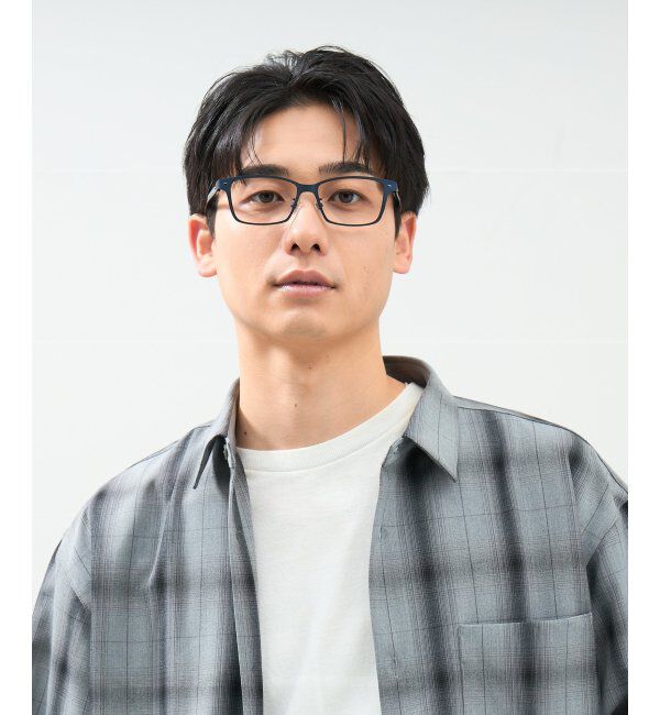  「ウェリントン型 メガネ | メタル｜伊達メガネ 度付きメガネ｜ユニセックス 黒｜CLASSIC  レンズ交換券付」|メガネ|