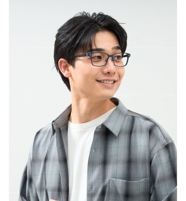  「ウェリントン型 メガネ | メタル｜伊達メガネ 度付きメガネ｜ユニセックス 黒｜CLASSIC  レンズ交換券付」|メガネ|