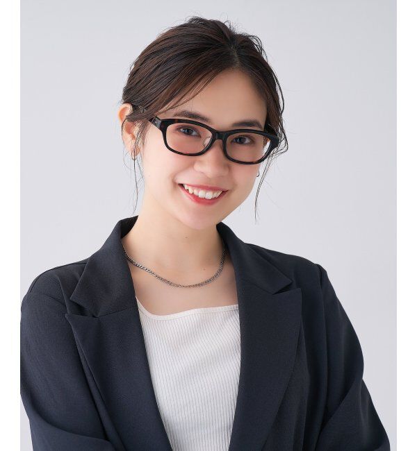  「ウェリントン型 メガネ | 軽量｜伊達メガネ 度付きメガネ｜ユニセックス｜読書 ビジネス   レンズ交換券付」|メガネ|茶系デミ