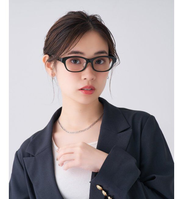  「ウェリントン型 メガネ | 軽量｜伊達メガネ 度付きメガネ｜ユニセックス｜読書 ビジネス   レンズ交換券付」|メガネ|