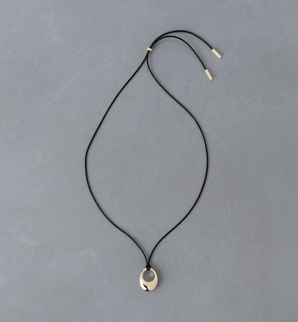 UNITED ARROWS「エッグシェイプコードネックレス」|ネックレス|