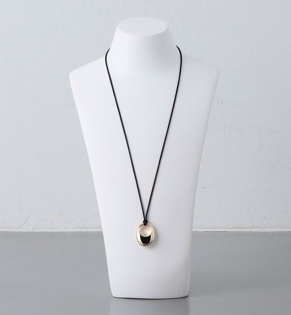 UNITED ARROWS「エッグシェイプコードネックレス」|ネックレス|