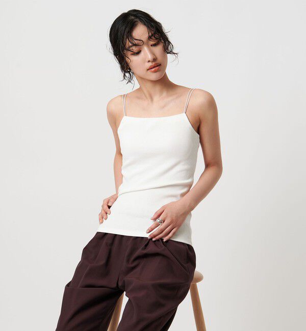 UNITED ARROWS「カップ付きキャミソール」|キャミソール|