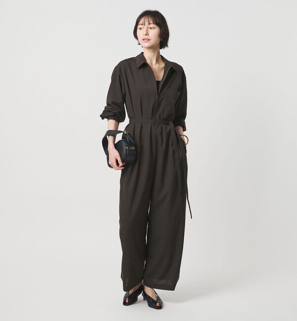 UNITED ARROWS「シャツ オールインワン ‐ウォッシャブル‐」|オールインワン|