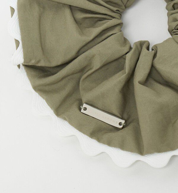 UNITED ARROWS「バイカラー パイピング シュシュ」|ヘアゴム・シュシュ|