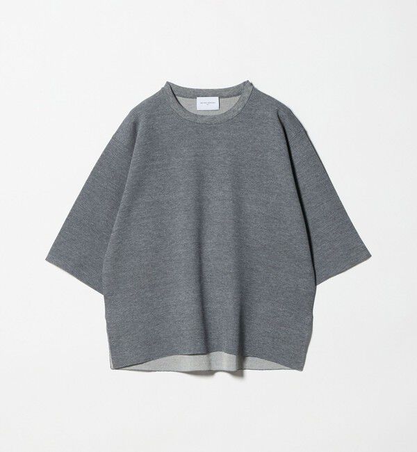 UNITED ARROWS「ニット Tシャツ ‐ウォッシャブル‐」|ニット・セーター|MD.GRAY