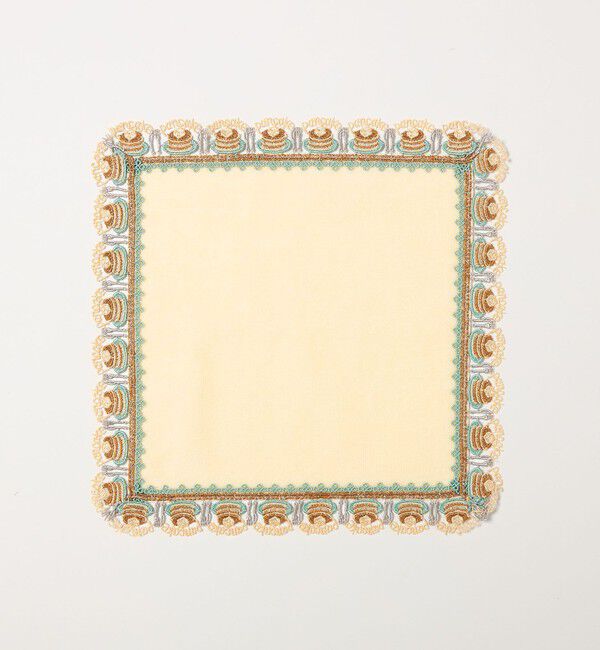 UNITED ARROWS「＜近沢レース店＞パンケーキ ハンカチ」|ハンカチ|