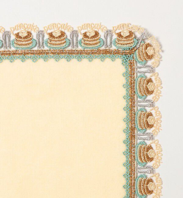 UNITED ARROWS「＜近沢レース店＞パンケーキ ハンカチ」|ハンカチ|