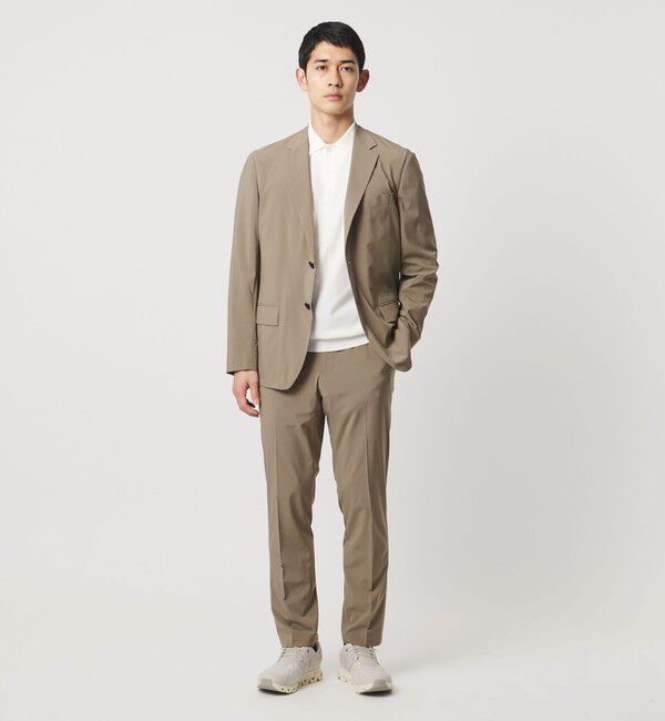 UNITED ARROWS「ライトパーテックス シングル 2ボタン テーラードジャケット UA COZY ウォッシャブル 2WAYストレッチ」|テーラードジャケット|