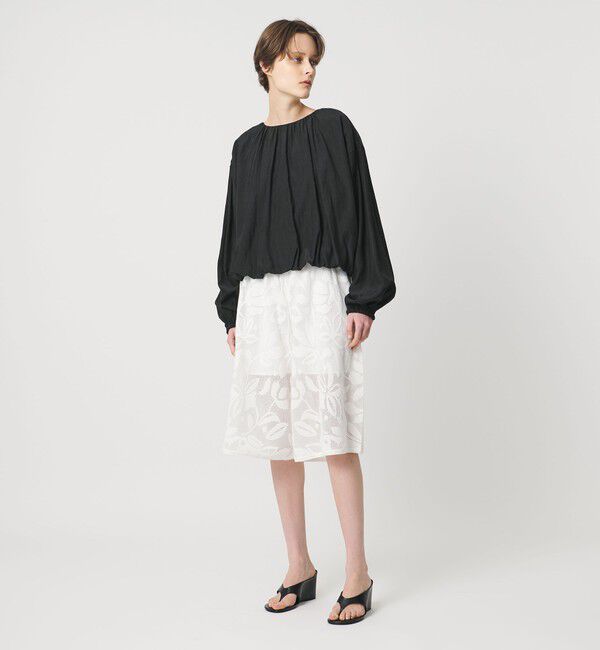 AEWEN MATOPH「＜AEWEN MATOPH＞バルーン2WAYブラウス ‐ ウォッシャブル ‐」|シャツ・ブラウス|