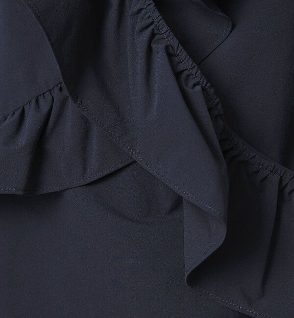 AEWEN MATOPH「＜AEWEN MATOPH＞フリルカシュクールノースリーブブラウス ‐ ウォッシャブル ‐」|シャツ・ブラウス|