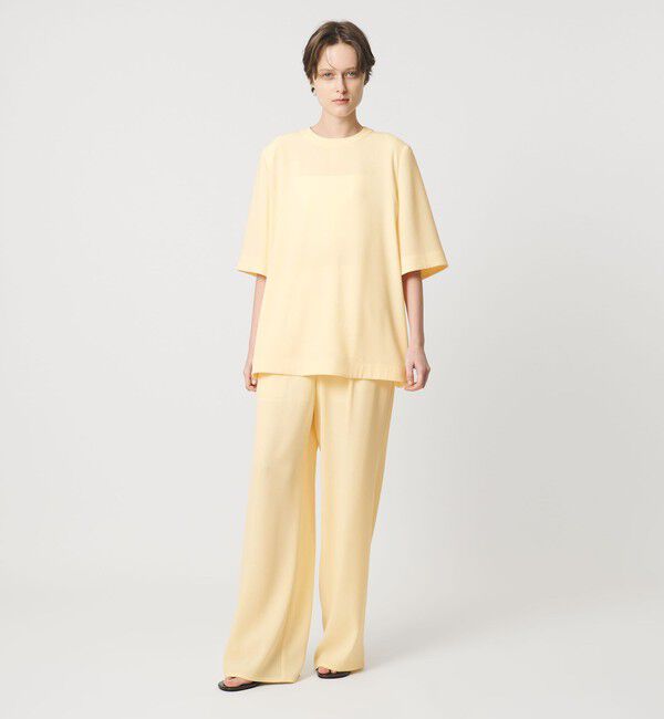 AEWEN MATOPH「＜AEWEN MATOPH＞ショルダーパッド Tブラウス ‐ ウォッシャブル ‐」|シャツ・ブラウス|