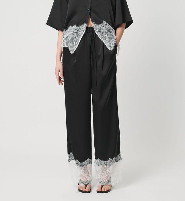 AEWEN MATOPH「＜AEWEN MATOPH＞サテンレース コンビイージーパンツ」|その他|