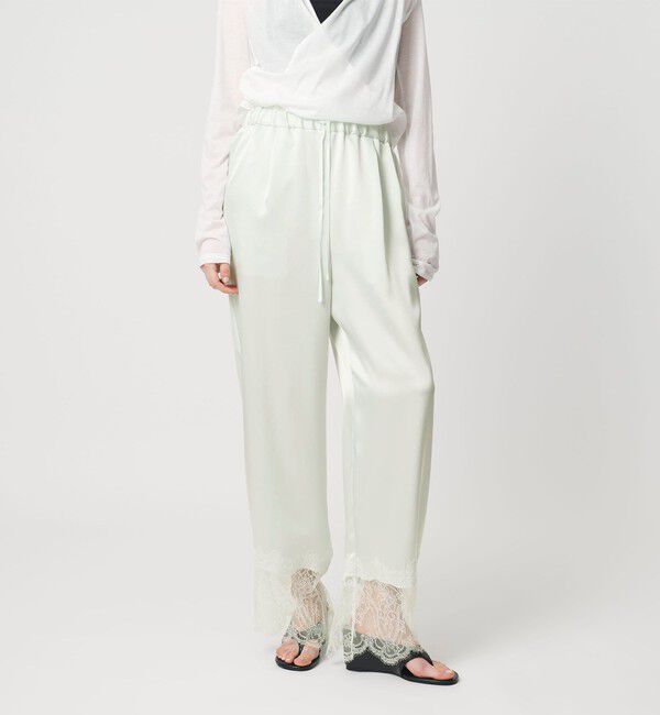 AEWEN MATOPH「＜AEWEN MATOPH＞サテンレース コンビイージーパンツ」|その他|