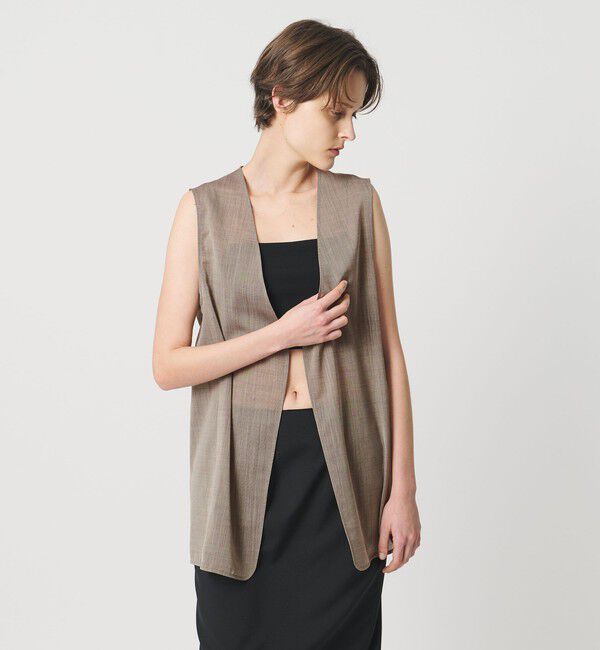 AEWEN MATOPH「＜AEWEN MATOPH＞シアーベスト」|ベスト・ジレ|