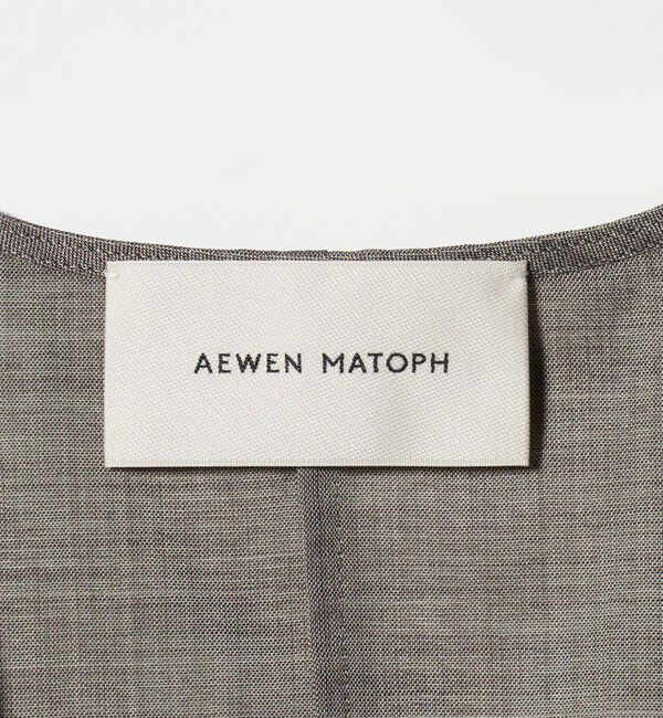 AEWEN MATOPH「＜AEWEN MATOPH＞シアーベスト」|ベスト・ジレ|