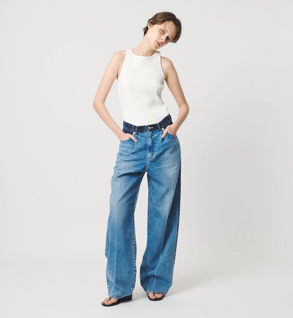 AEWEN MATOPH「＜AEWEN MATOPH＞リブ アシンメトリータンクトップ」|タンクトップ|