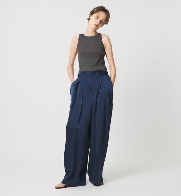 AEWEN MATOPH「＜AEWEN MATOPH＞リブ アシンメトリータンクトップ」|タンクトップ|