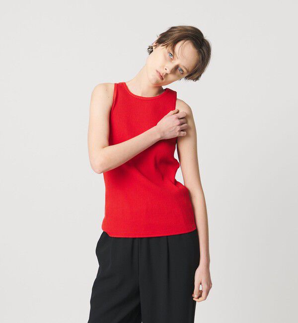 AEWEN MATOPH「＜AEWEN MATOPH＞リブ アシンメトリータンクトップ」|タンクトップ|