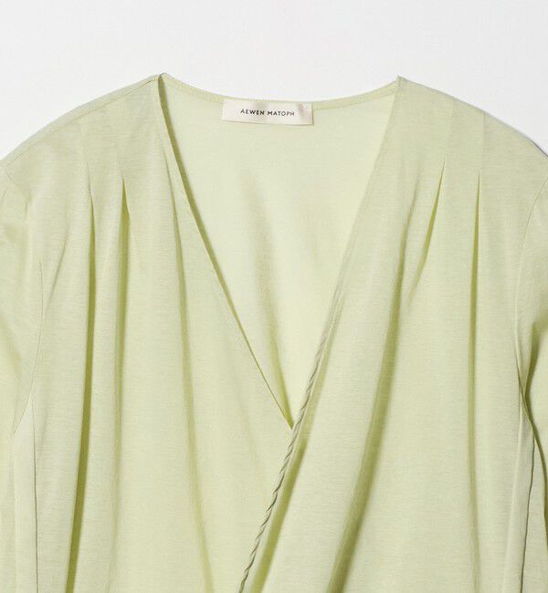 AEWEN MATOPH「＜AEWEN MATOPH＞ジャージーカシュクールカーディガン」|カーディガン|