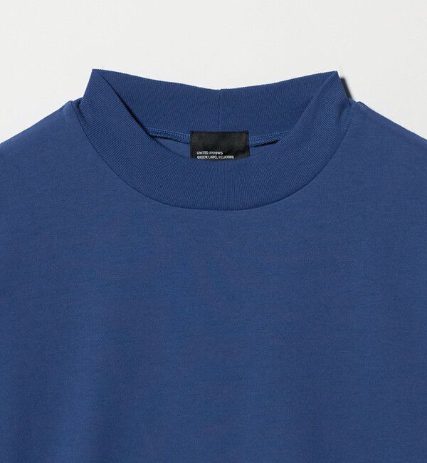 UNITED ARROWS green label relaxing「【WEB限定】JUST fit デイリー モック 半袖 Ｔシャツ カットソー -吸水速乾・抗菌-」|Tシャツ・カットソー|