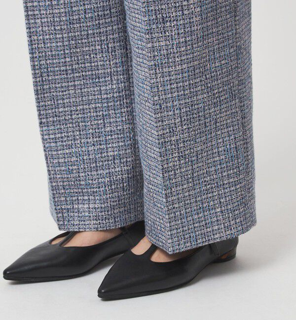 UNITED ARROWS green label relaxing「ライト ツイードライク パンツ」|その他|