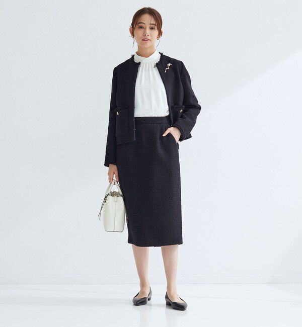 UNITED ARROWS green label relaxing「ツイードライク タイト スカート」|タイト|