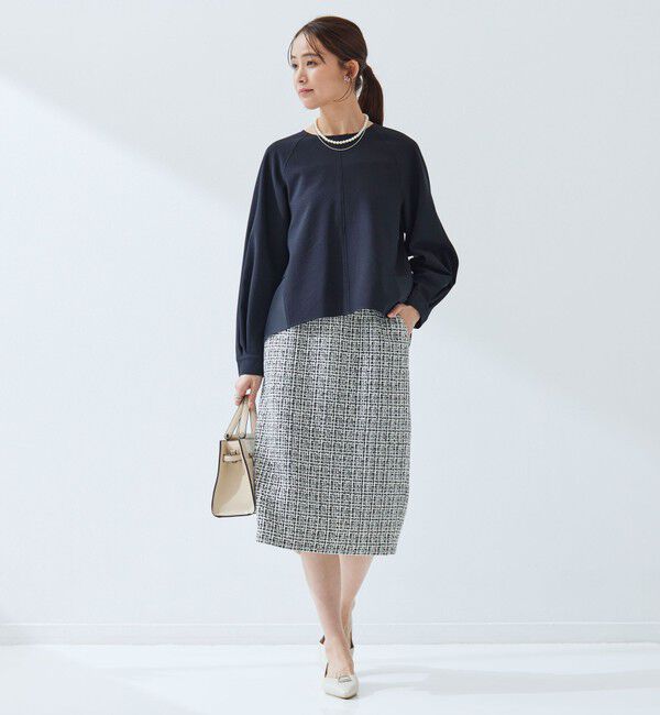 UNITED ARROWS green label relaxing「ツイードライク タイト スカート」|タイト|