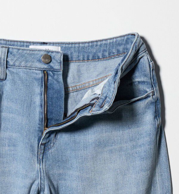 UNITED ARROWS green label relaxing「【別注】＜Healthy DENIM＞ストレート ワイド デニムパンツ ミッドライズ 」|デニム|