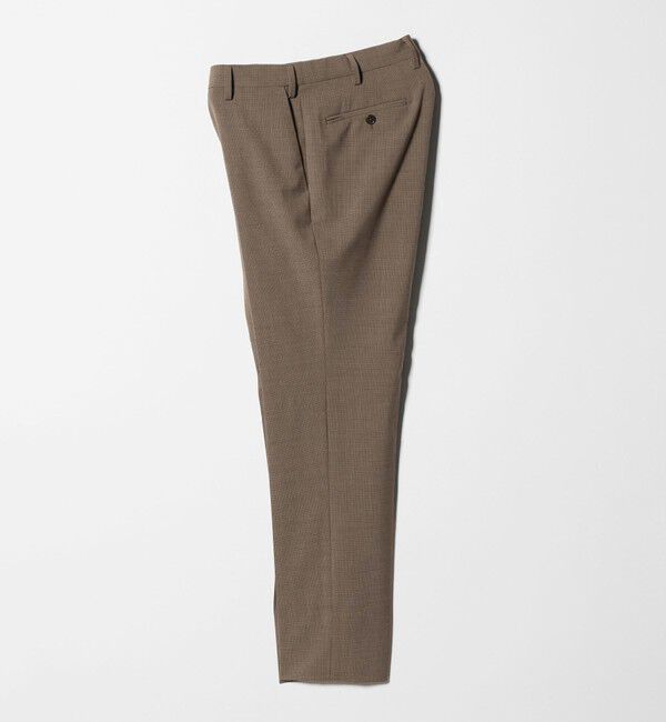 UNITED ARROWS green label relaxing「A+ TWPU チドリ スリム セットアップ パンツ スラックス -ウォッシャブル・ストレッチ・ウエストアジャスタ」|スーツ|