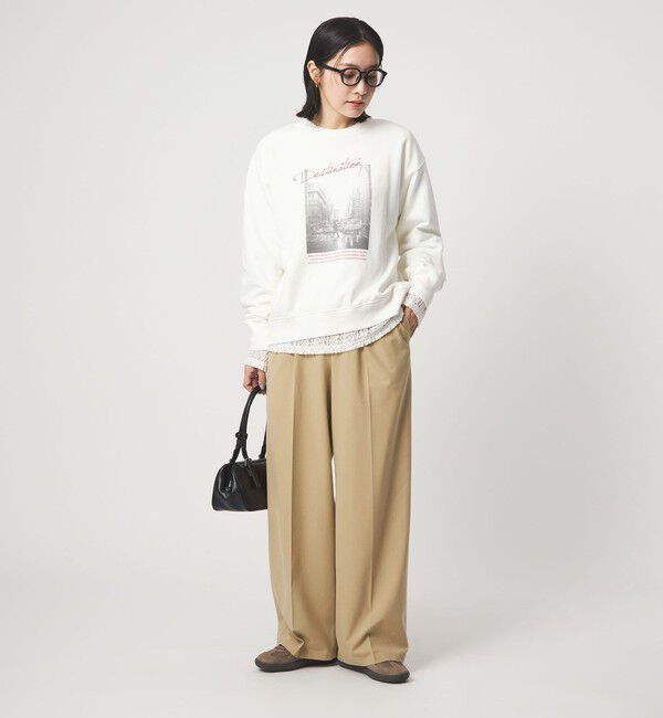 UNITED ARROWS green label relaxing「【WEB限定】＜at ease＞オルマイ ワイド パンツ ウォッシャブル ストレッチ UVカット」|その他|