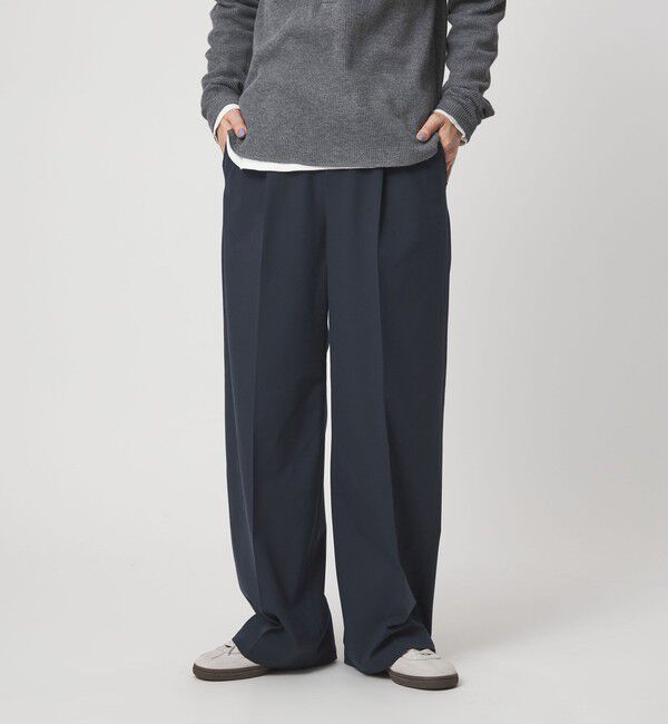 UNITED ARROWS green label relaxing「【WEB限定】＜at ease＞オルマイ ワイド パンツ ウォッシャブル ストレッチ UVカット」|その他|