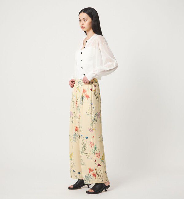 EMMEL REFINES「＜EMMEL REFINES＞EM HW FILMY シアー クルーネック カーディガン」|カーディガン|