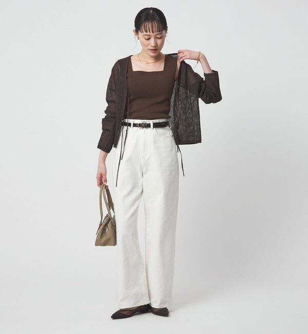 UNITED ARROWS green label relaxing「ニット タンクトップ ウォッシャブル」|タンクトップ|