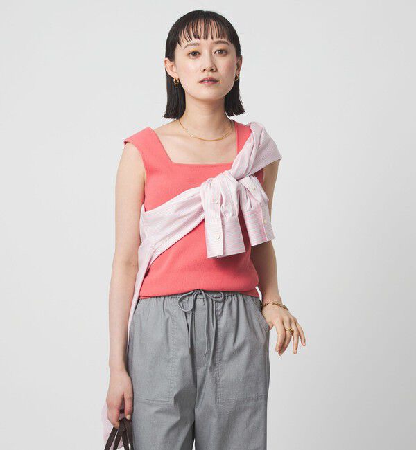 UNITED ARROWS green label relaxing「ニット タンクトップ ウォッシャブル」|タンクトップ|