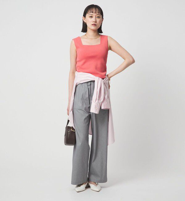 UNITED ARROWS green label relaxing「ニット タンクトップ ウォッシャブル」|タンクトップ|