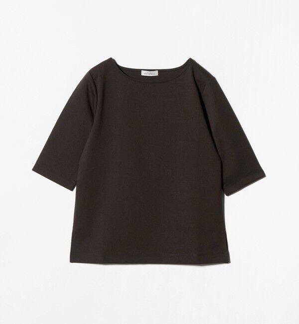 UNITED ARROWS green label relaxing「ボートネック ポンチ プルオーバー カットソー 接触冷感 UVカット」|Tシャツ・カットソー|