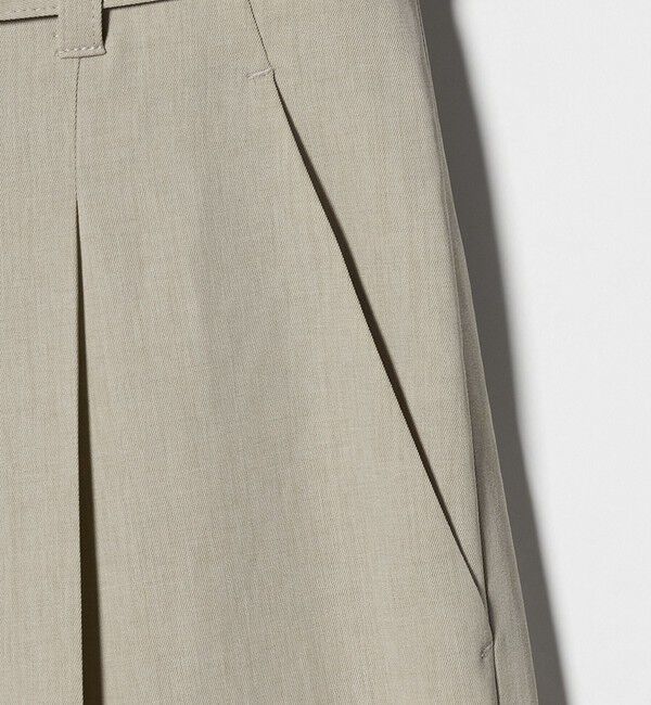 UNITED ARROWS green label relaxing「［size SHORT/TALLあり］サラフール ワイド パンツ ストレッチ 接触冷感 UVカット」|スラックス|