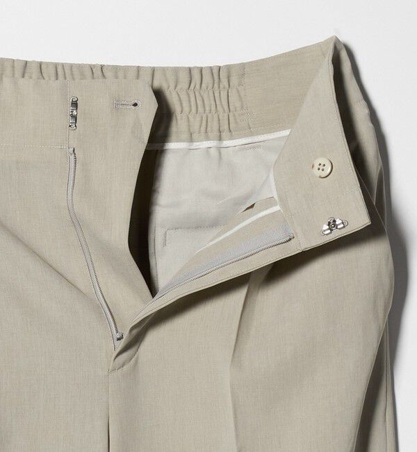 UNITED ARROWS green label relaxing「［size SHORT/TALLあり］サラフール ワイド パンツ ストレッチ 接触冷感 UVカット」|スラックス|