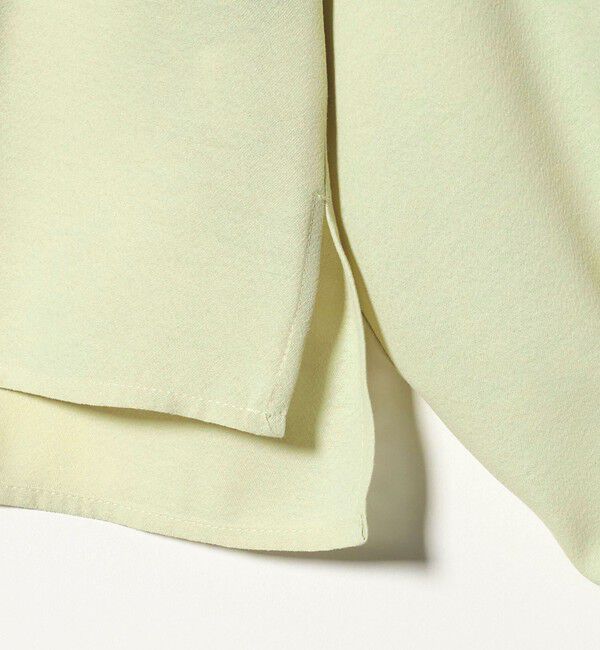 UNITED ARROWS green label relaxing「袖ボリューム ギャザー ブラウス マシンウォッシャブル 通気性」|シャツ・ブラウス|