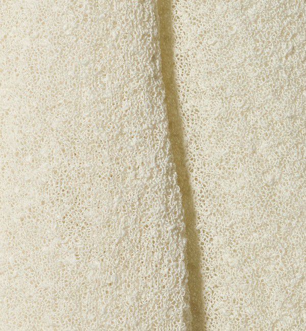 UNITED ARROWS green label relaxing「ノットヤーン ショートスリーブ プルオーバー ウォッシャブル」|ニット・セーター|