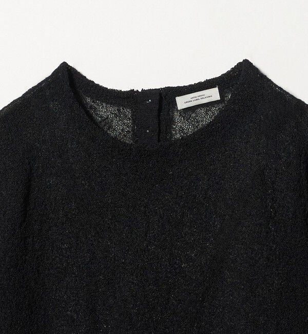 UNITED ARROWS green label relaxing「ノットヤーン ショートスリーブ プルオーバー ウォッシャブル」|ニット・セーター|