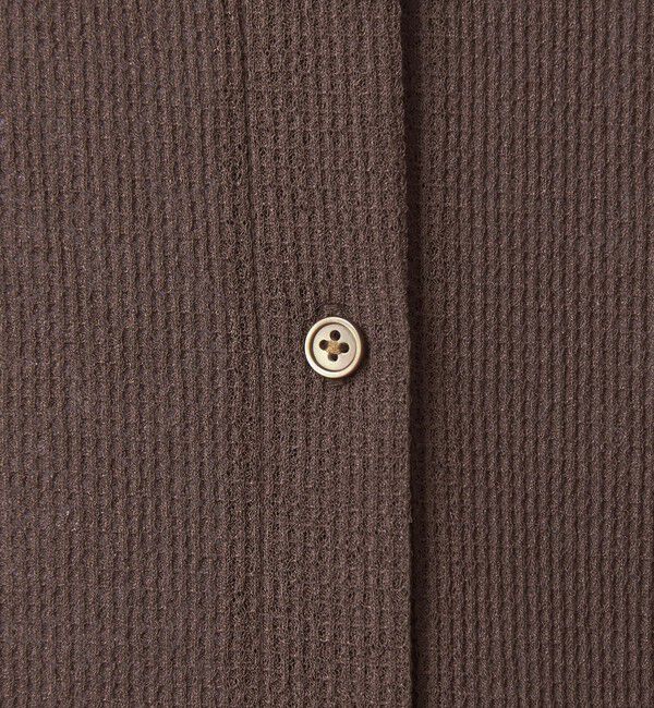 UNITED ARROWS green label relaxing「シアー サーマル ポロカーディガン」|カーディガン|